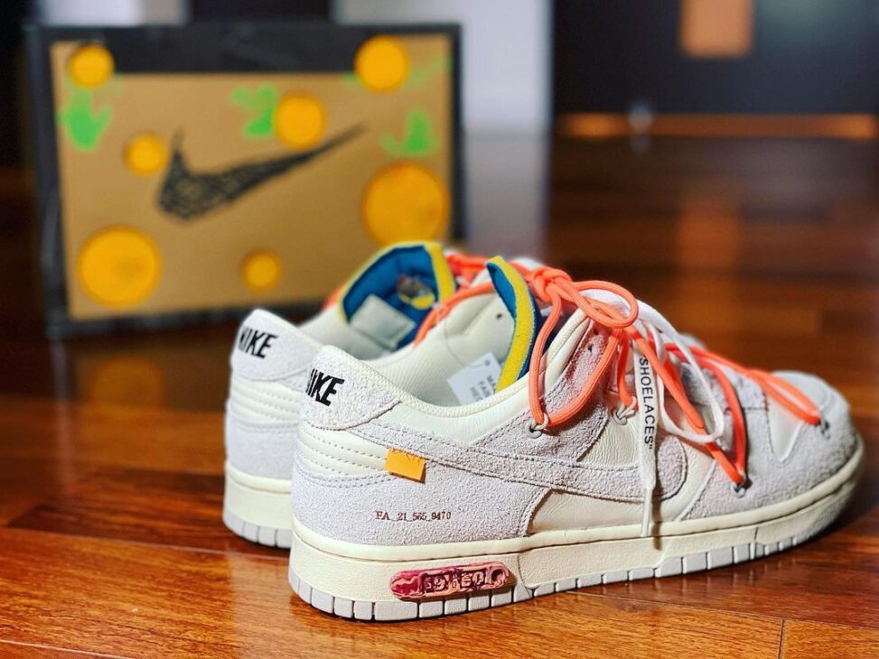 当店限定販売】【当店限定販売】OFF-WHITE × NIKE DUNK LOW OF 50 